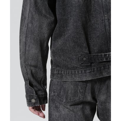 MINEDENIM (マインデニム) Denim Classic Trucker Jacket TYPE-1 BKU （ブラック）｜詳細画像