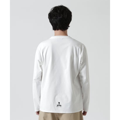 TRIPPY ART（トリッピーアート） TOM & JERRY LOVE 3D L/S TEE （ホワイト）｜詳細画像