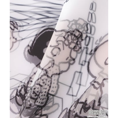 ビーセカンド B'2nd TRIPPY ART(トリッピーアート）SNOOPY ABBEY ROAD 3D L/S TEE （ホワイト）｜詳細画像