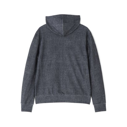 PIUORO DENIM PRINT ZIP PARKA （ブラック）｜詳細画像