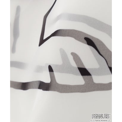 TRIPPY ART（トリッピーアート） MONOTONE SNOOPY 3D L/S TEE （ホワイト）｜詳細画像