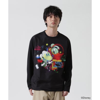 ビーセカンド B'2nd TRIPPY ART（トリッピーアート） MICKEY DONALD COLLAGE 3D （ブラック）｜詳細画像