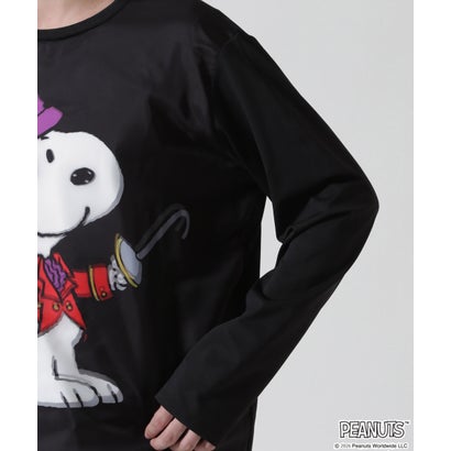 ビーセカンド B'2nd TRIPPY ART（トリッピーアート） PIRATE SNOOPY 3D L/S TEE （ブラック）｜詳細画像