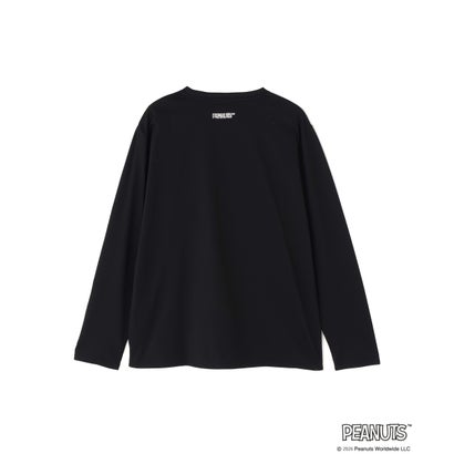 ビーセカンド B'2nd TRIPPY ART（トリッピーアート） PIRATE SNOOPY 3D L/S TEE （ブラック）｜詳細画像