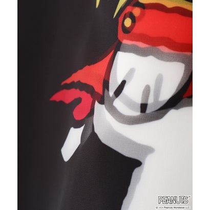 TRIPPY ART（トリッピーアート） PIRATE SNOOPY 3D L/S TEE （ブラック）｜詳細画像