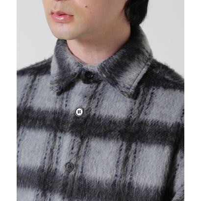 ANOTHER ROOM（アナザールーム） SHAGGY CHECK SHIRTS （ピンク）｜詳細画像