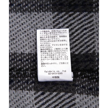 ANOTHER ROOM（アナザールーム） SHAGGY CHECK SHIRTS （ホワイト）｜詳細画像
