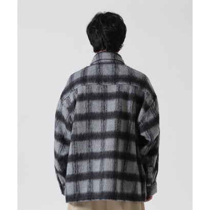 ANOTHER ROOM（アナザールーム） SHAGGY CHECK SHIRTS （ホワイト）｜詳細画像
