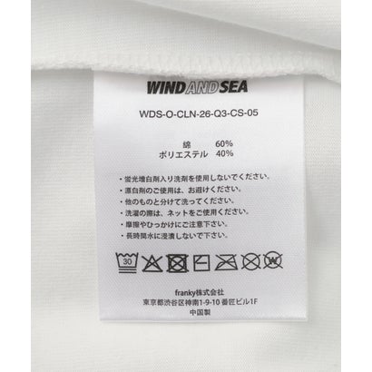 WIND AND SEA（ウィンダンシー）L/S Tech Tee （ホワイト）｜詳細画像
