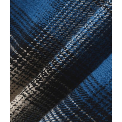 ビーセカンド B'2nd MINEDENIM（マインデニム） Heavy Cotton Flannel Ombre Work Shirt （ブラック）｜詳細画像