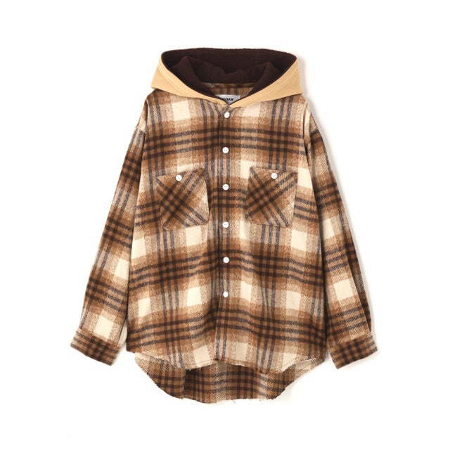 RENOVA FOODY SHAGGY SHIRTS （ベージュ）