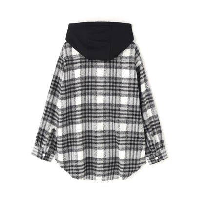 RENOVA FOODY SHAGGY SHIRTS （ブラック）｜詳細画像