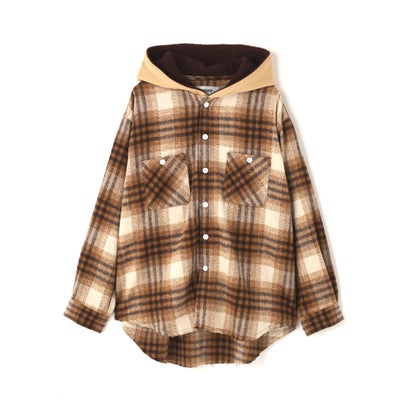 RENOVA FOODY SHAGGY SHIRTS （ブラック）｜詳細画像
