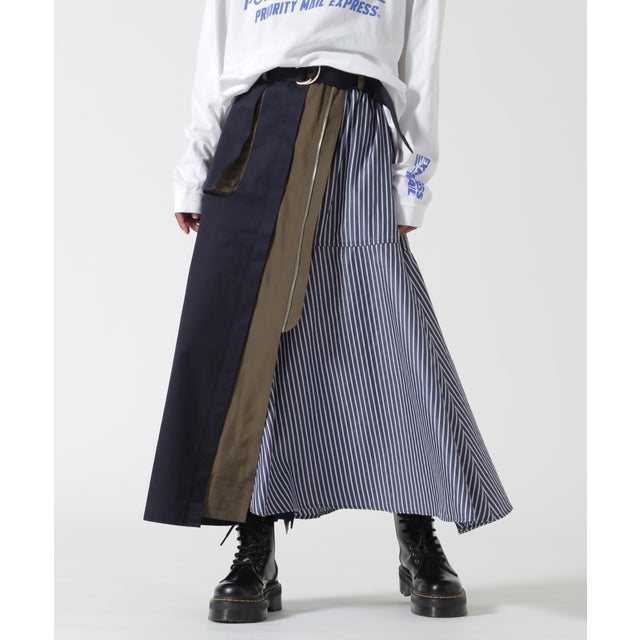 別注ベルト付きアシメSK （ネイビー）
