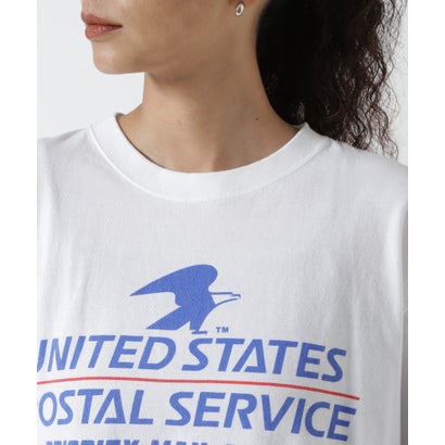 ビーセカンド B'2nd GOOD ROCK SPEED (グッドロックスピード) 別注USPS UNISEXロングTシャツ （ホワイト）｜詳細画像