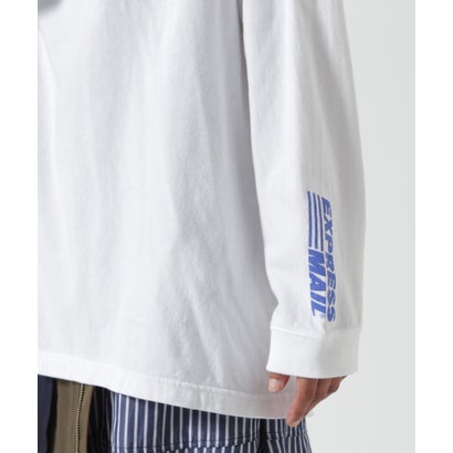 ビーセカンド B'2nd GOOD ROCK SPEED (グッドロックスピード) 別注USPS UNISEXロングTシャツ （ホワイト）｜詳細画像