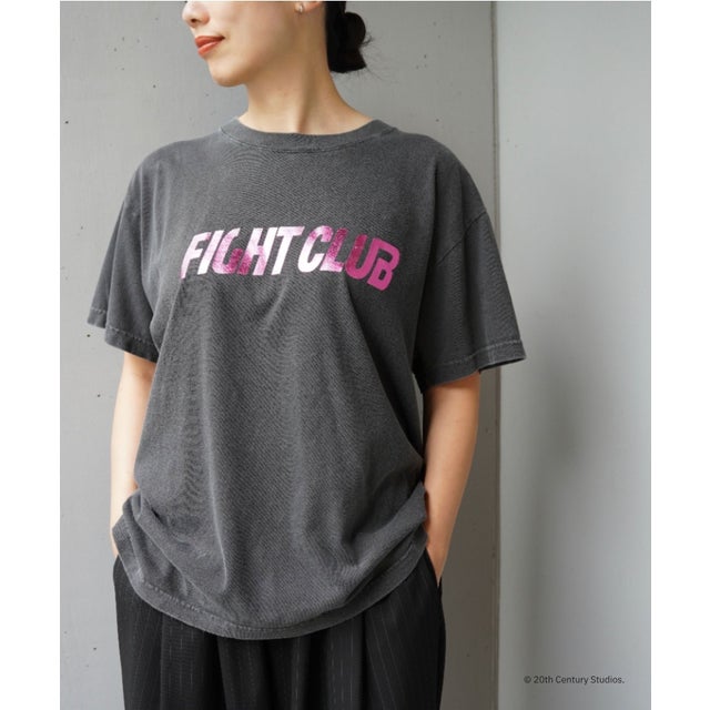 GOOD ROCK SPEED (グッドロックスピード) 別注FIGHT CLUB T-shirt （チャコール）