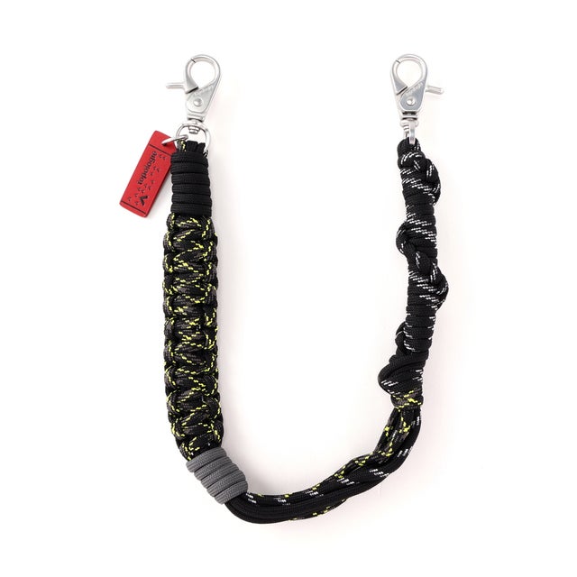 Topologie/トポロジー Macrame Wrist Strap マクラメ リストストラップ （ブラック）