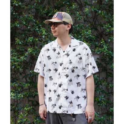 ビーバー BEAVER BO／DOG S／S SHIRT （チャコール）｜詳細画像