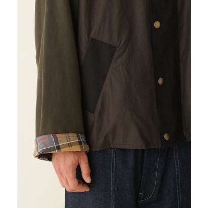 ビーバー BEAVER 別注Barbour NO WAX OS TRANSPORT （ブラック1）｜詳細画像