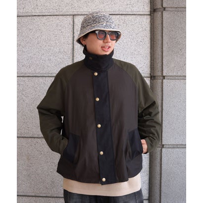 ビーバー BEAVER 別注Barbour NO WAX OS TRANSPORT （ブラック1）｜詳細画像