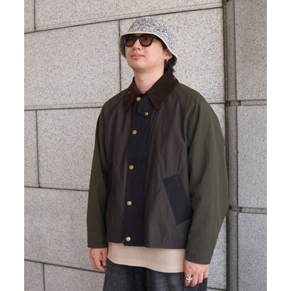 ビーバー BEAVER 別注Barbour NO WAX OS TRANSPORT （ブラック1）｜詳細画像
