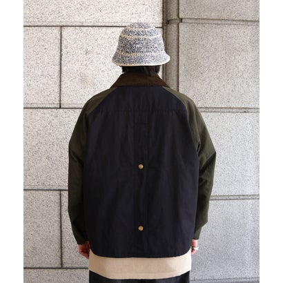 ビーバー BEAVER 別注Barbour NO WAX OS TRANSPORT （ブラック1）｜詳細画像