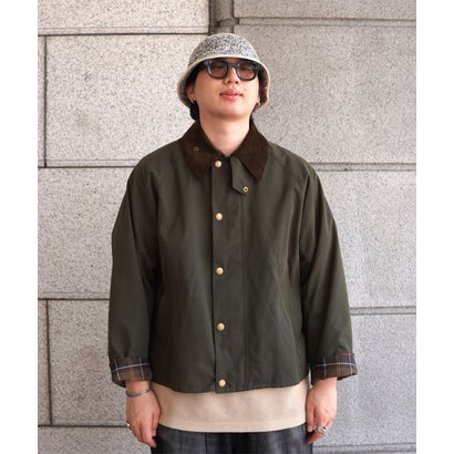別注Barbour NO WAX OS TRANSPORT （セージ1）｜詳細画像