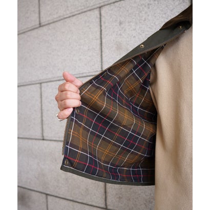 別注Barbour NO WAX OS TRANSPORT （セージ1）｜詳細画像