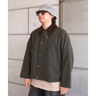 ビーバー BEAVER 別注Barbour NO WAX OS TRANSPORT （セージ1）｜詳細画像