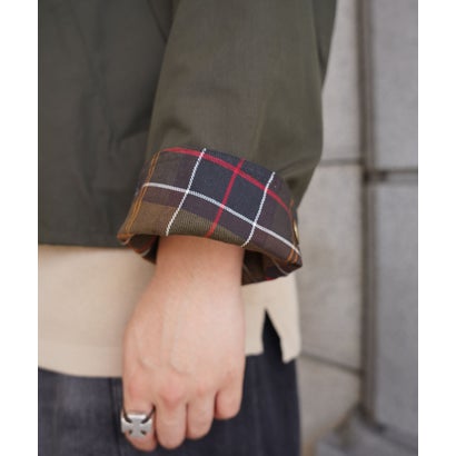 ビーバー BEAVER 別注Barbour NO WAX OS TRANSPORT （セージ1）｜詳細画像