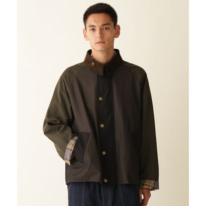 ビーバー BEAVER 別注Barbour NO WAX OS TRANSPORT （セージ1）｜詳細画像