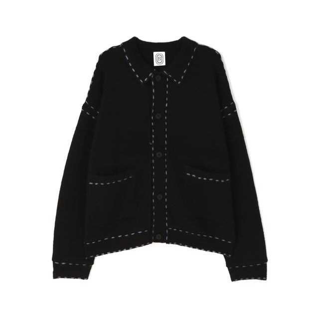 BO／HAND STITCH KNIT （ブラック1）