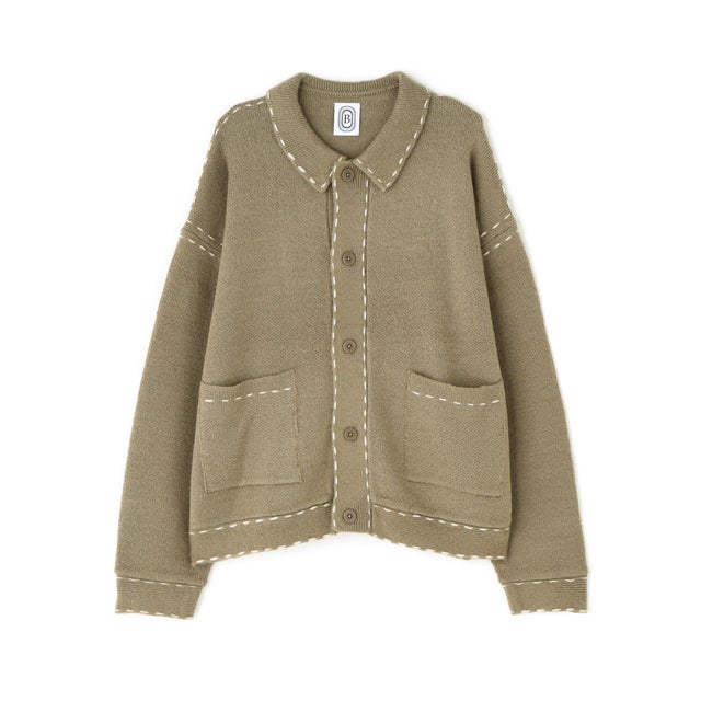 BO／HAND STITCH KNIT （ベージュ）