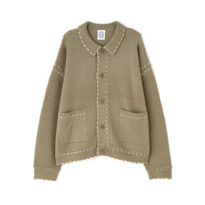 BO／HAND STITCH KNIT （ネイビー）｜詳細画像