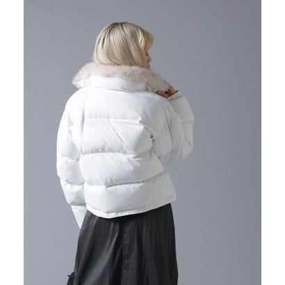 ビーバー BEAVER B omnivore/ビーオムニボー NYLON FUR STAND BLOUSON （ブラック）｜詳細画像