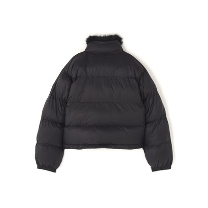 ビーバー BEAVER B omnivore/ビーオムニボー NYLON FUR STAND BLOUSON （ブラウン）｜詳細画像
