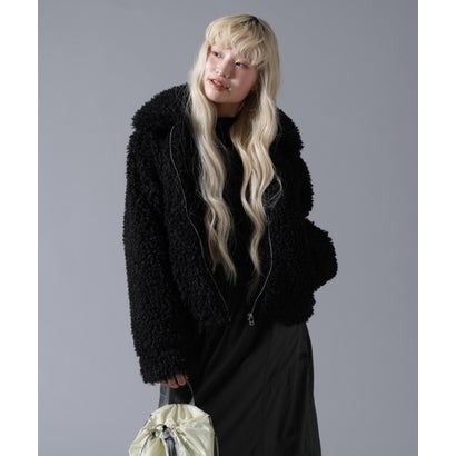 ビーバー BEAVER B omnivore/ビーオムニボー BOA COLLAR BLOUSON （ブラウン）｜詳細画像