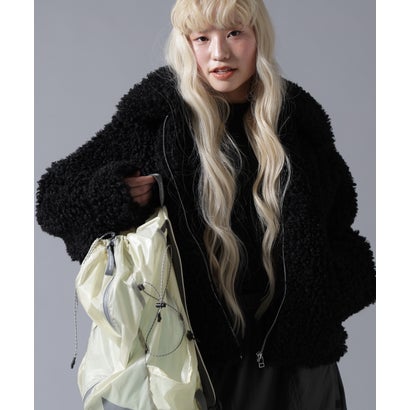 ビーバー BEAVER B omnivore/ビーオムニボー BOA COLLAR BLOUSON （ブラウン）｜詳細画像