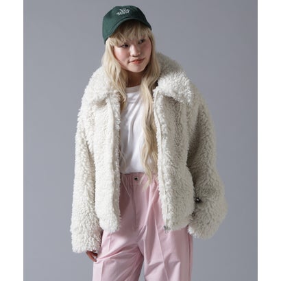 ビーバー BEAVER B omnivore/ビーオムニボー BOA COLLAR BLOUSON （ブラウン）｜詳細画像
