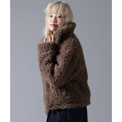 ビーバー BEAVER B omnivore/ビーオムニボー BOA COLLAR BLOUSON （ブラウン）｜詳細画像