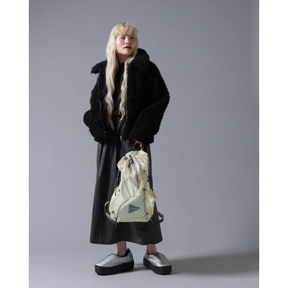 ビーバー BEAVER B omnivore/ビーオムニボー BOA COLLAR BLOUSON （ブラック）｜詳細画像