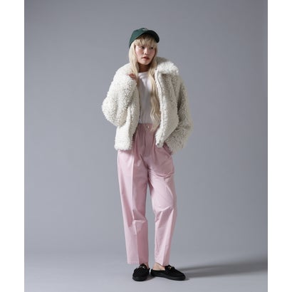 ビーバー BEAVER B omnivore/ビーオムニボー BOA COLLAR BLOUSON （オフホワイト3）｜詳細画像