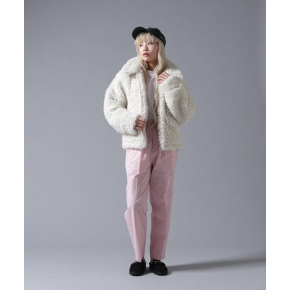 ビーバー BEAVER B omnivore/ビーオムニボー BOA COLLAR BLOUSON （オフホワイト3）｜詳細画像