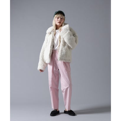 ビーバー BEAVER B omnivore/ビーオムニボー BOA COLLAR BLOUSON （オフホワイト3）｜詳細画像