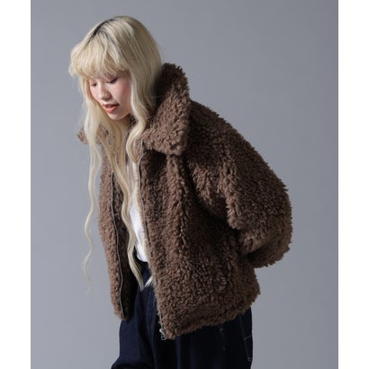 ビーバー BEAVER B omnivore/ビーオムニボー BOA COLLAR BLOUSON （オフホワイト3）｜詳細画像