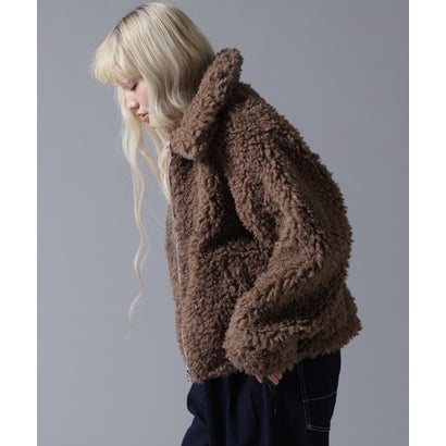 ビーバー BEAVER B omnivore/ビーオムニボー BOA COLLAR BLOUSON （オフホワイト3）｜詳細画像