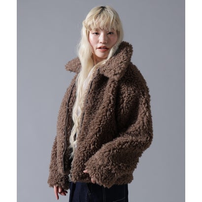 ビーバー BEAVER B omnivore/ビーオムニボー BOA COLLAR BLOUSON （オフホワイト3）｜詳細画像
