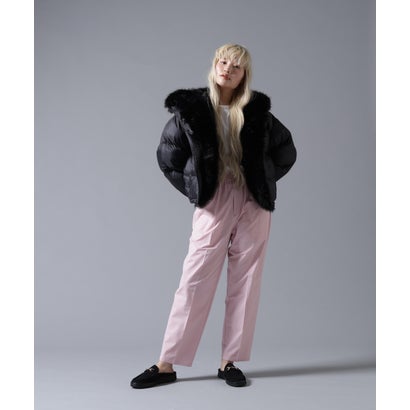ビーバー BEAVER B omnivore/ビーオムニボー NYLON FUR HOOD BLOUSON （ブラウン）｜詳細画像