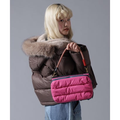 ビーバー BEAVER B omnivore/ビーオムニボー NYLON FUR HOOD BLOUSON （ブラウン）｜詳細画像